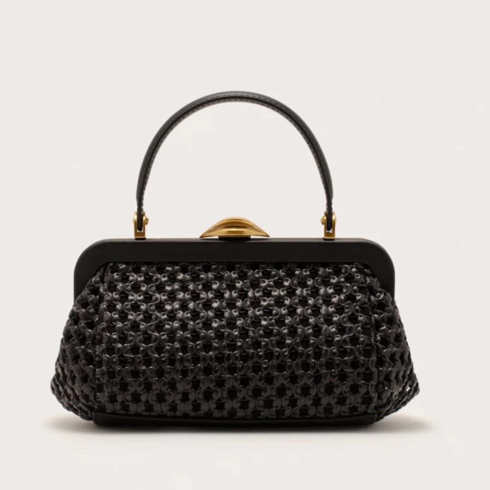 Cult Gaia Zuma Crossbody Black and Gold Bag NWT (small size not mini) see pics